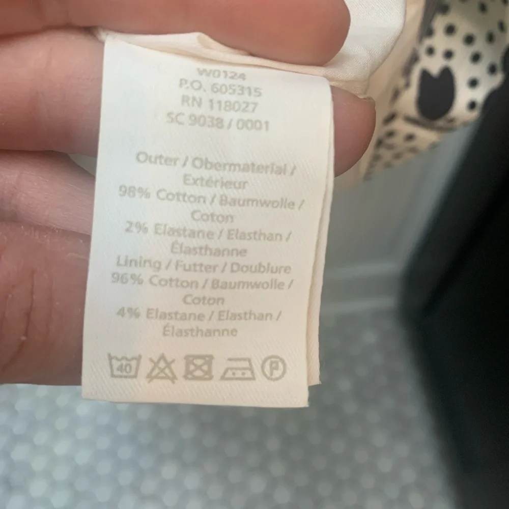 EUC Boden Sierra Primrose Midi Dress - Navy/Ivory w/ POCKETS - Picture 4 of 5